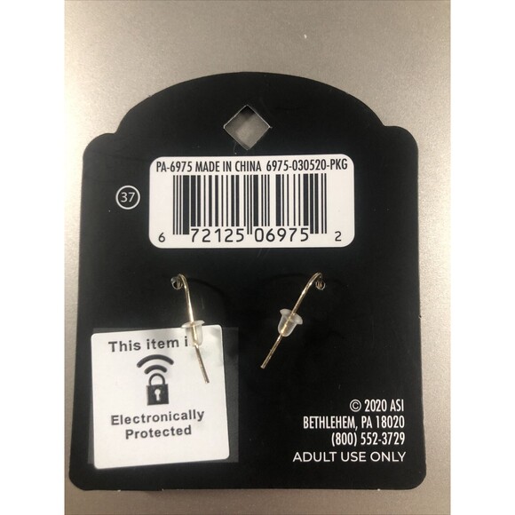 JASMINE LANE Marble Drop Earrings NEW NWT - Picture 3 of 3